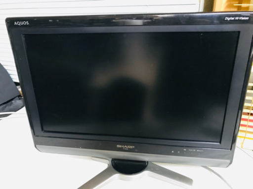 ☆053127 シャープ 20型液晶テレビ 09年製☆