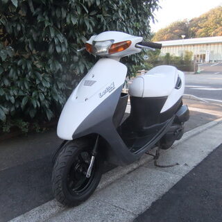 スズキ レッツ2(2サイクル) 中古実動車 バッテリー新品 オイル交換済み