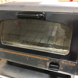 【まもなく処分】中古品　オーブントースター