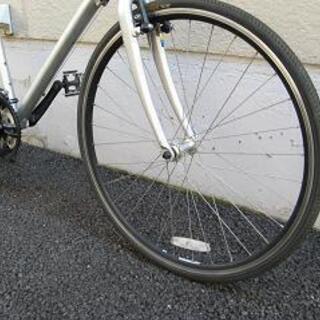 商談中！〔中古〕アルミフレーム・クロスバイク（24段変速