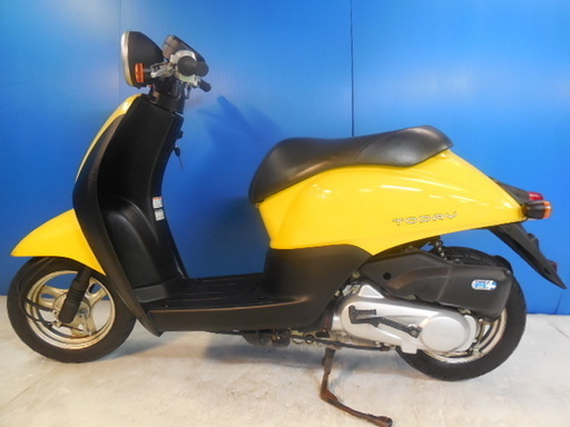 HONDA　トゥディ-2 Fi 黄　冬相場最終値下げ価格！ 諸経費無し！ 試乗エンジン点検済み 当日お渡し可 自賠責保険加入で乗れます 横浜 都筑 宮前 激安！ HONDA トゥディ-2 Fi 黄 冬相場最終値下げ価格！ 諸経費無し！ 試乗