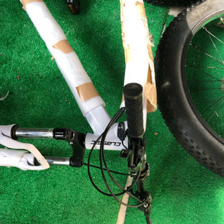 21速 ファットバイク タイヤちょい太 新品