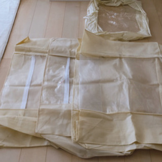 布団収納袋(大×3、中×1 計4枚)
