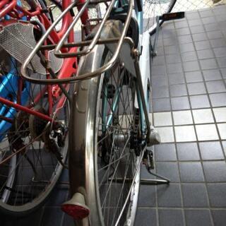 売約済み!現状渡しpanasonic電動自転車26インチ ライトブルーメタリック