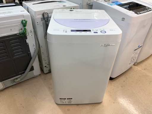 安心の6ヶ月保証付 SHARP 2017年製 全自動洗濯機 【トレファク町田店】