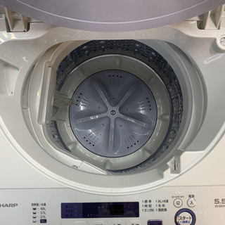 安心の6ヶ月保証付 SHARP 2017年製 全自動洗濯機 【トレファク町田店