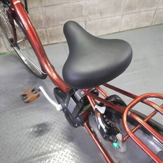 電動自転車 ヤマハ PASナチュラ 26インチ 後ろ子供乗せ適合 エンジ