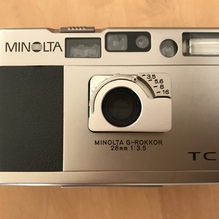 MINOLTA TC-1】チタン製コンパクトフィルムカメラ