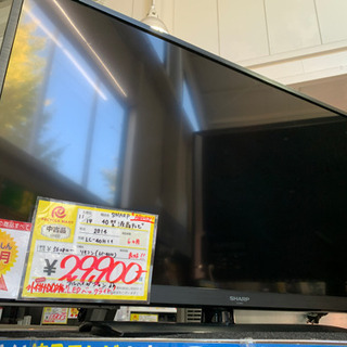 2014年製 SHARP シャープ 40型液晶テレビ AQUOS LC-40H11