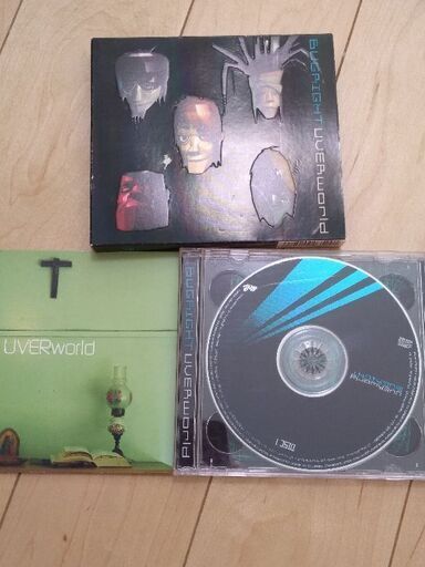 Uverworldバグライト初回限定盤dvd付き さっちゃん 学園都市のcd ロック の中古あげます 譲ります ジモティーで不用品の処分