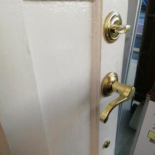 747 イギリスアンティーク　ステンドグラス玄関ドア