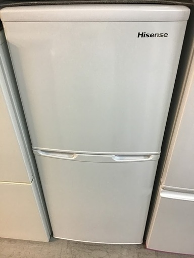 【送料無料・設置無料サービス有り】冷蔵庫 2016年製 Hisense HR-B106JW 中古