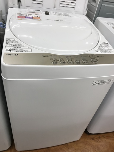 TOSHIBA 全自動洗濯機 AW-4S3 4.2kg 2015年製