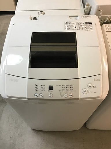 【送料無料・設置無料サービス有り】洗濯機 Haier JW-K60H 中古