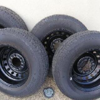 [値下げしました】ハイエース純正タイヤホイール(DUNLOP）2019年製造