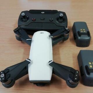 dji　spark ☆ コントローラー&予備バッテリー付☆中古美品