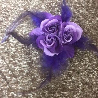 美品✨✨ピンク＆紫 コサージュ