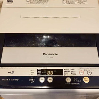 Panasonic全自動洗濯機(4.5kg) 2013年製(受け...