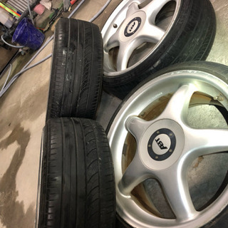 中古OZレーシング アルミホイール フィット キューブ等に！