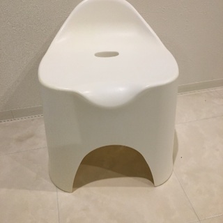 バスチェア 白 ホワイト 風呂椅子