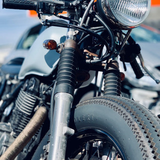 SR400 世田谷ベースカラー cafe custom 車検令和2年10月迄 グーバイク