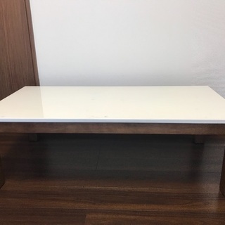 白いテーブル120×60×39