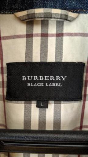 新品　BURBERRY BLACK LABEL デニム　ジャケット