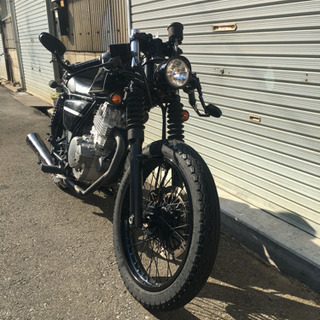 カフェレーサー 1/8スケール フィギュア付き カフェレーサー250cc！