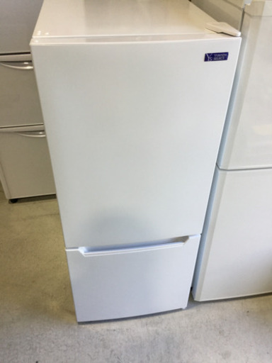 YAMADA 117L 2ドア ノンフロン冷凍冷蔵庫 YRZ-C12G2 2019年 美品 定価¥27280