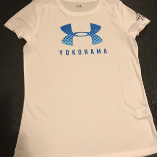 【新品未使用】アンダーアーマーレディスTシャツ2019横浜マラソ...
