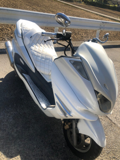 取引中です！ ヤマハ マジェスティ 白 250CC