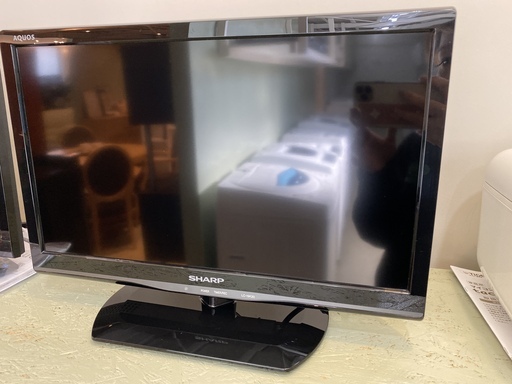 液晶カラーテレビ シャープ SHARP AQUOS 2015年製 19インチ 中古品