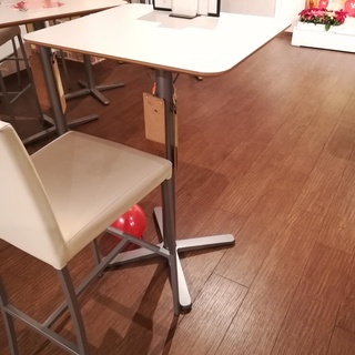 引取りのみ 店舗用カウンターテーブル 13セット イケア製テーブル白色