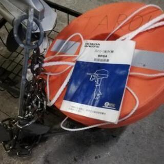 honda 船外機　bf5a　5馬力　釣り船　スクリューモーター 