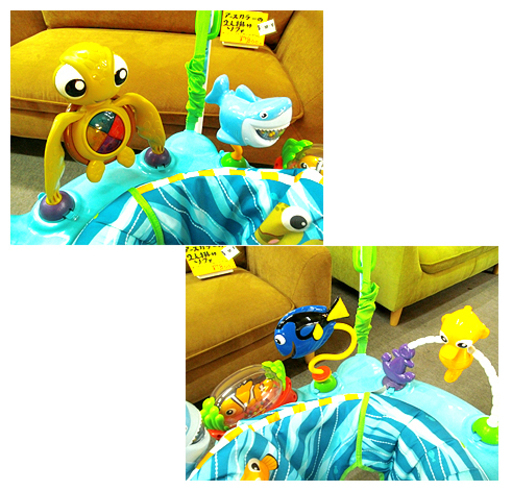 ジャンパルー ベビザらストイザらス 歩行器 ニモ ファインディングニモ