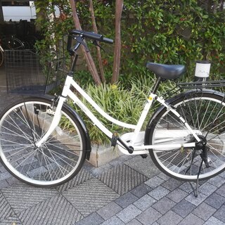 自転車 シティサイクル ママチャリ 26インチ 調布市