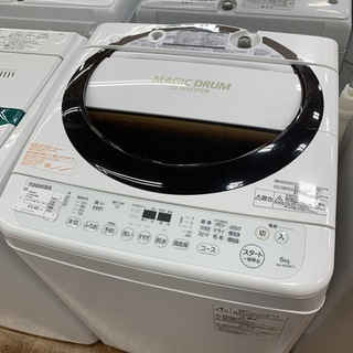 【1年間保証付き】TOSHIBA（東芝）全自動洗濯機　AW-6D3M