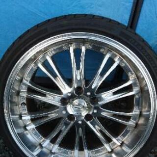 タイヤ付　ホイルANHELO 19インチ譲ります