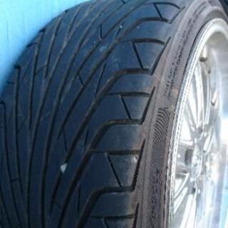 タイヤ付　ホイルANHELO 19インチ譲ります