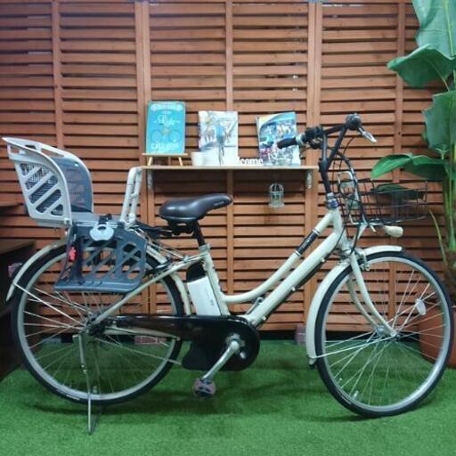 中古アシスト自転車　ブリヂストン　26インチ　子供乗せ
