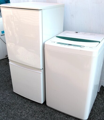 生活家電セット　冷蔵庫　洗濯機　どっちでもドア　シンプルデザイン　一人暮らしに