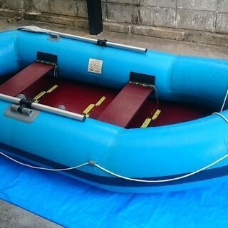 Achillesアキレスの４人乗りボート♪