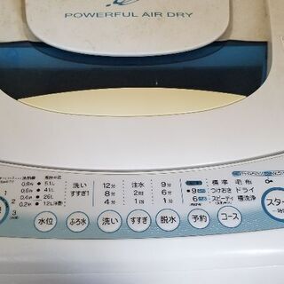 洗濯機　6㎏　2011年製
