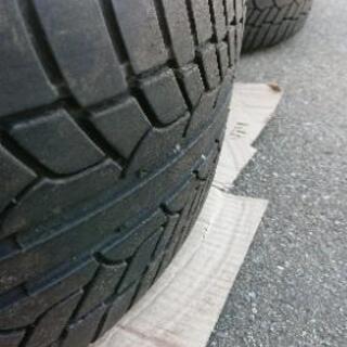 【売約済】BAZO 22インチ アルミホイール 265/35R22 バリ山 2016年製 ハリアー ヴェルファイア アルファード