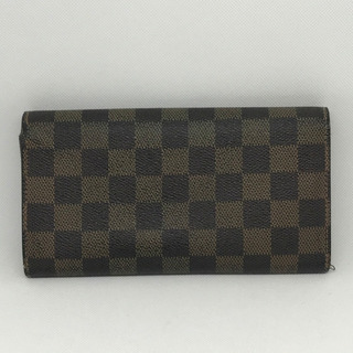 最新品お得】 ヤフオク! - ルイヴィトン ダミエ ポルトフォイユ サラ