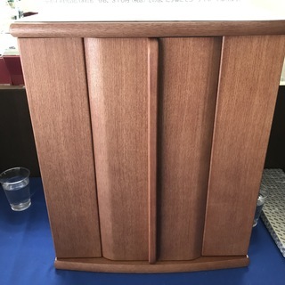 新品　小型のお仏壇　16号　48×40×35㎝ 引出付き　内部照明付き