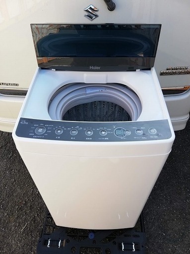 ◼️商談中■2019年製■ハイアール 全自動洗濯機 4.5kg JW-C45A
