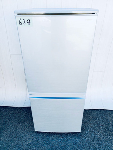 ✨大感謝祭✨2018年製‼️624番 SHARP ✨✨ノンフロン冷凍冷蔵庫❄️SJ-D14D-S‼️
