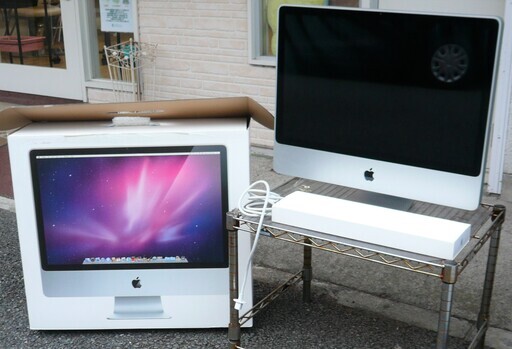 ☆アップル Apple iMac A1225 24型ワイド 一体型デスクトップ 24インチ◆初期化済