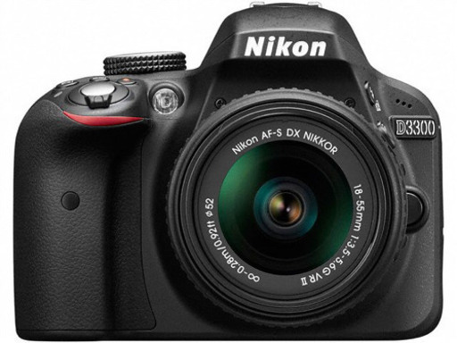 【美品❗️】Nikon D3300 18-55 VR II Kit BLACK